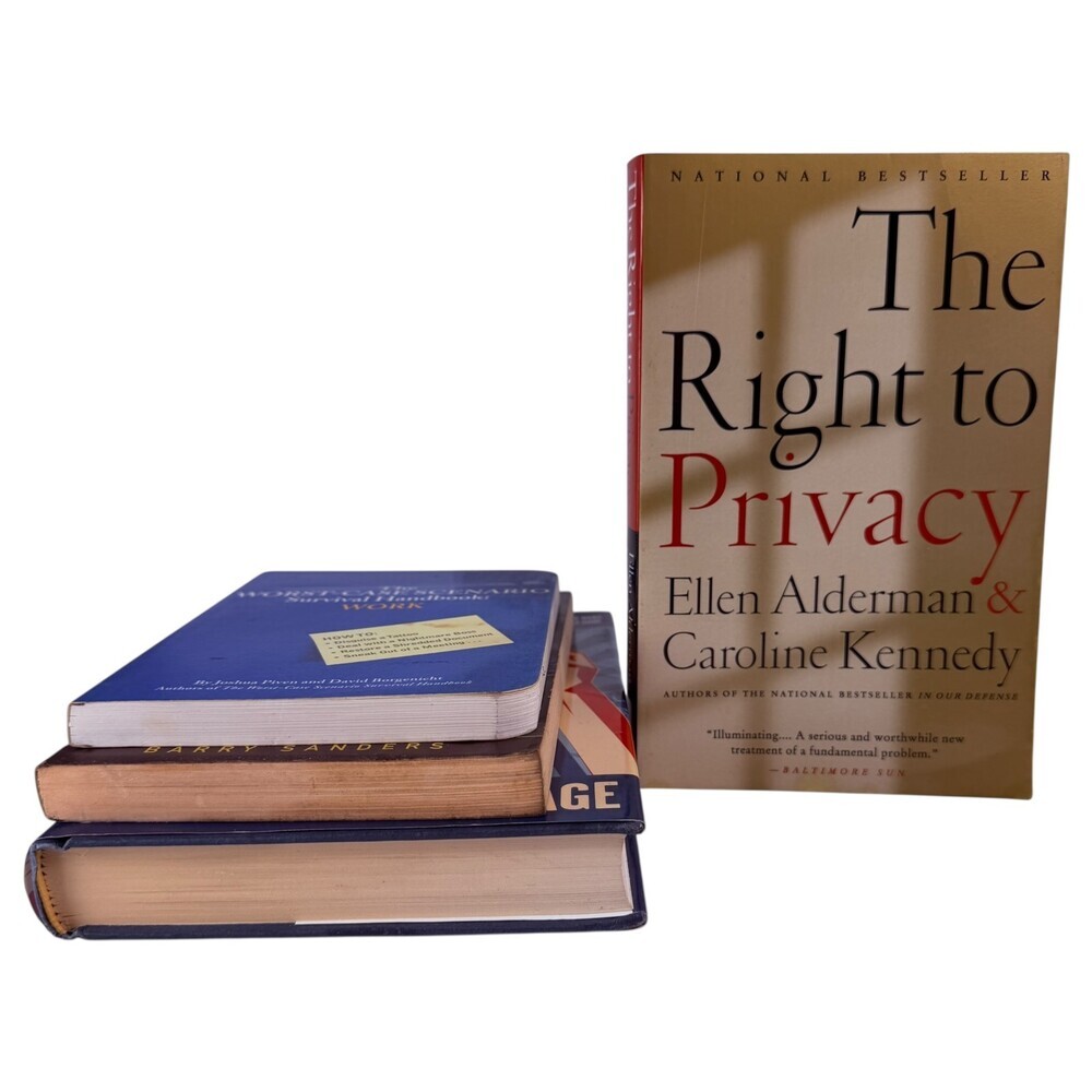 Book Lot Privacy Survival Literacy Media Society Politics Secrets Analysis